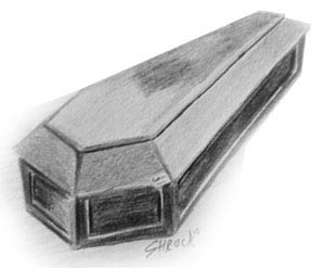 "coffin"